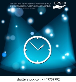 clock. watch sign, Icon watch. symbol time