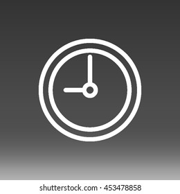 Clock / Watch Vector Icon Illustration
