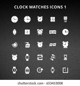 Clock Watches Icons