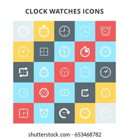 Clock Watches Icons