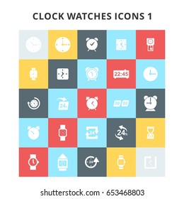 Clock Watches Icons