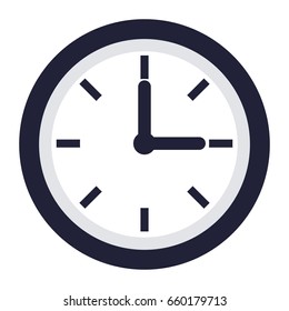 clock world time concept business daily icon