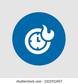  Clocks icon. Editable  Clocks icon for web or mobile.