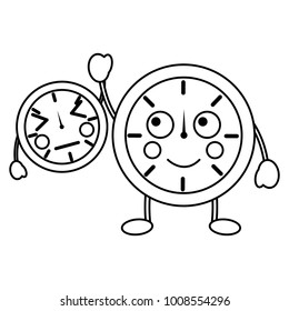 clocks kawaii icon image 