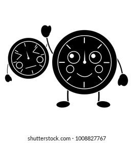 clocks kawaii icon image 