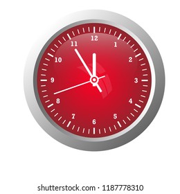 clock,time glossy icon