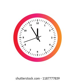clock,time icon. vector illustration