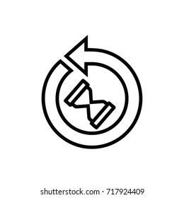Clock/Time - logo / icon vector