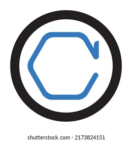 Clockwise Rotate Counter Icon Stock Vector (Royalty Free) 2173824151 ...