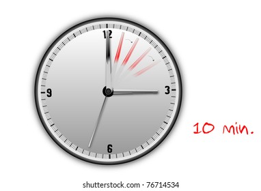 Clock,Within 10 minutes