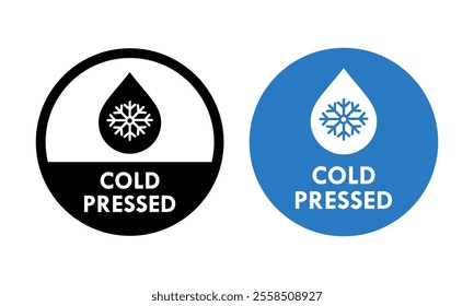 Clod pressed badge logo design template illustration