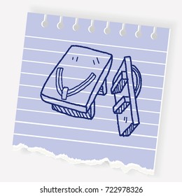 Clogs Shoe doodle