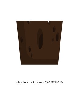 Close the beaker made of brown wood. Easy to cover - Powered by Shutterstock - Get 15% off with code: PIKWIZARD15