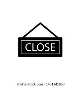 Close best Icon Vector Emblem Isolated , Shop Banner Frame Board Element Graphic Template Logo Information, Outline Solid BAckground White
