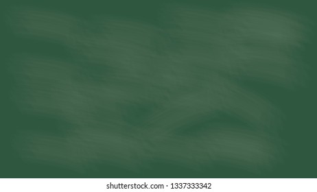 Close up of a black dirty chalkboard