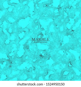 Close up of blue marble textured background vector
