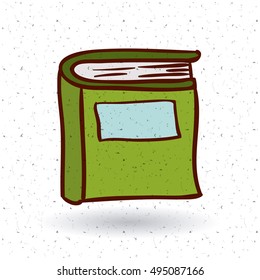 Close book and literature design