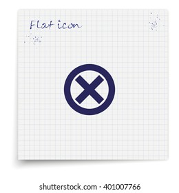 Close button icon. 