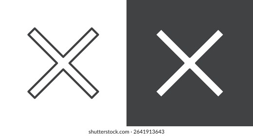 Close button icon symbol illustration logo