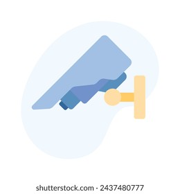 Close circuit television, cctv camera surveillance vector design, security camera icon