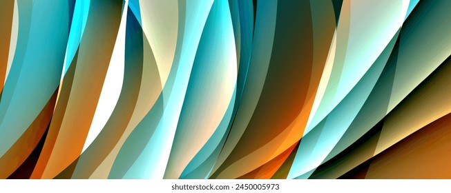 a close up of a colorful abstract background with waves High quality