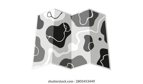 Close up cow print fabric texture