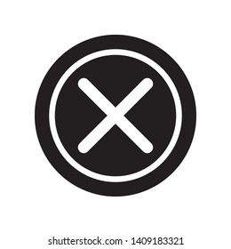 Close, delete, remove icon in trendy flat style design. Vector graphic illustration. Suitable for website design, logo, app, and ui. EPS 10.
