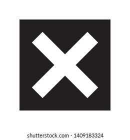 Close, delete, remove icon in trendy flat style design. Vector graphic illustration. Suitable for website design, logo, app, and ui. EPS 10.