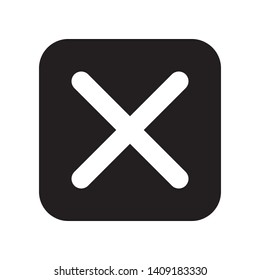 Close, delete, remove icon in trendy flat style design. Vector graphic illustration. Suitable for website design, logo, app, and ui. EPS 10.