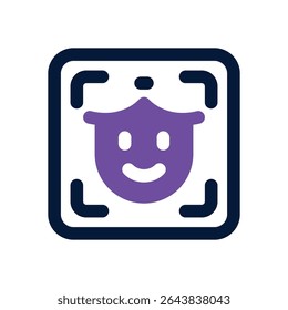 close up duotone icon. Sleek and modern vector icon for websites, mobile apps, marketing materials, and corporate design. Fully scalable and ready to use.
