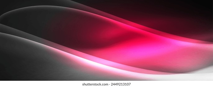 A close up of an electric blue light on a black background, creating a vibrant contrast of colors and shades. The font and pattern add a touch of technology to the overall design
