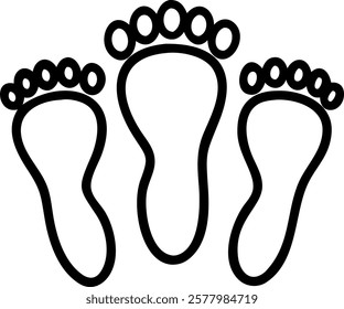 Close up of Feet Standing Together in the Sand concept as A macro shot of family members feet of different sizes standing close together on the sandy beach. The image conveys toget