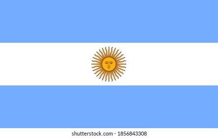 bandera de cierre de Argentina