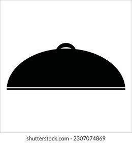 close the food ikon vector illustrtion logo design