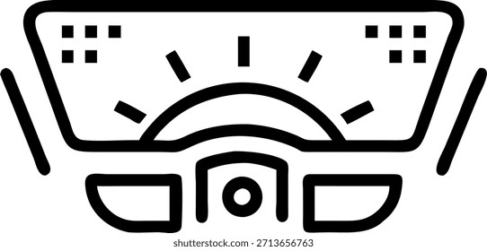 Primer plano de las luces futuristas del tablero de instrumentos que se reflejan en el concepto de ojos emocionados de los conductores. Una foto macro captura los ojos de los conductores iluminados con vibrantes hologramas del tablero de instrumentos a medida que aceleran la emoción palpable en la cabina futurista llena de tecnología avanzada e interfaces brillantes. en Photo Stock Concept, espacio de copia para publicidad o Anuncio con Photo Realistic como detalle de alta calidad - ar 7:2