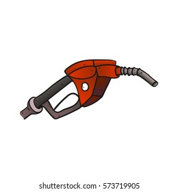 close up of a gas station icon