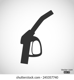close up of gas station vector icon