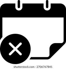 close glyph icon illustration vector