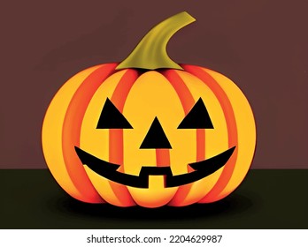 Close up halloween background with pumpkins