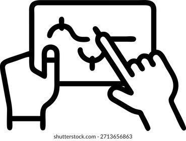 Close up of Hands Holding a Stylus Over a Digital Map Concepto como una macro toma de manos sosteniendo un lápiz digital sobre un mapa interactivo en una tableta que simboliza la colaboración en equipo y la conexión personal a través de la tecnología compartida. El diseño futurista deja espacio para el texto sobre la planificación compartida y la creatividad. en Foto Stock Concepto, espacio de copia para la publicidad o el Anuncio con Foto Realista como detalle de alta calidad --ar 7:2