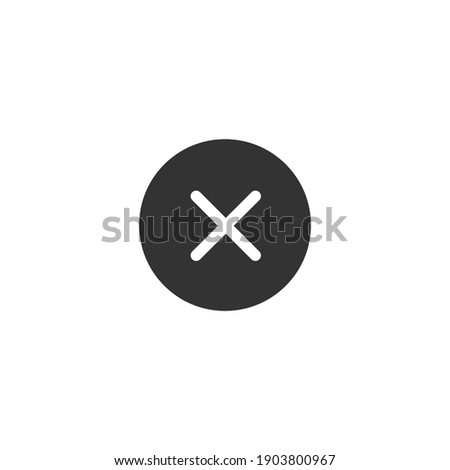 Close icon. Cross symbol modern, simple, vector, icon for website design, mobile app, ui. Vector Illustration