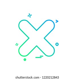 Close icon design vector