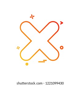 Close icon design vector