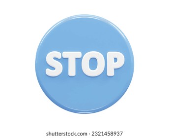 Close icon exit 3d rendering vector illustration