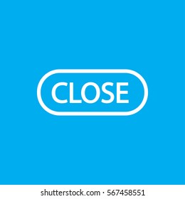 close icon illustration isolated vector sign symbol
