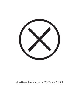 Close Icon, Close Menu Icon in Vector