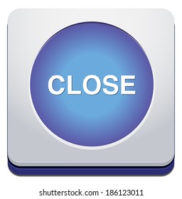 close icon on white background