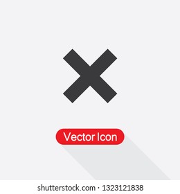 Close Icon Vector Illustration Eps10