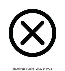 Symbol schließen, Vektorgrafik-Zeichen