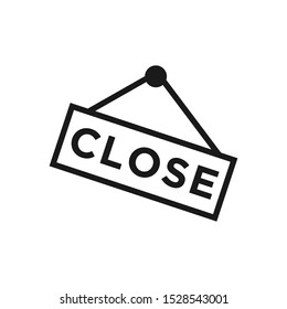 Close icon vector symbol illustration EPS 10